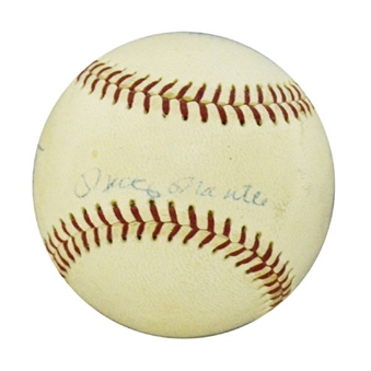 New York Yankees Hall of Famers’ Signed Baseball (circa 1950’s)